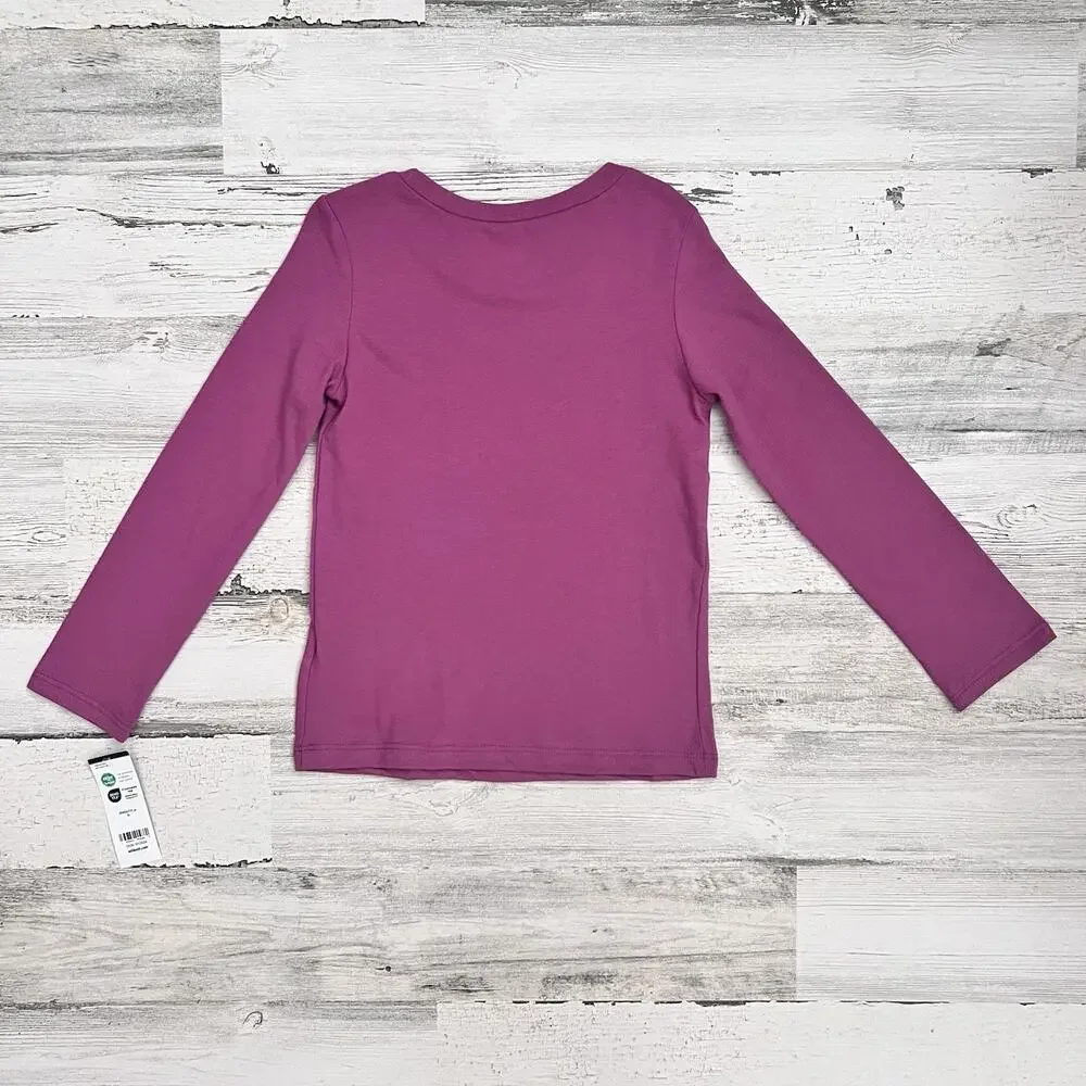 🌵3/$20 OshKosh B'gosh Girls Purple Woodland Animals Graphic Tee Size 5T